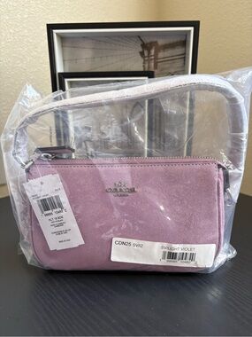 Coach Nolita 19 Light Violet Suede Bag